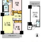 2Uタイプ（2LDK)