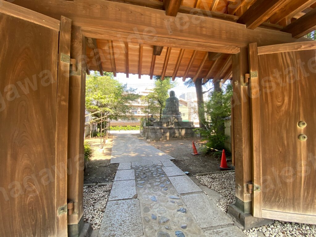 青物横丁の街並み