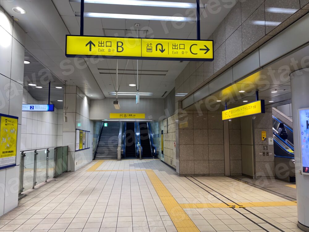品川シーサイドの街並み