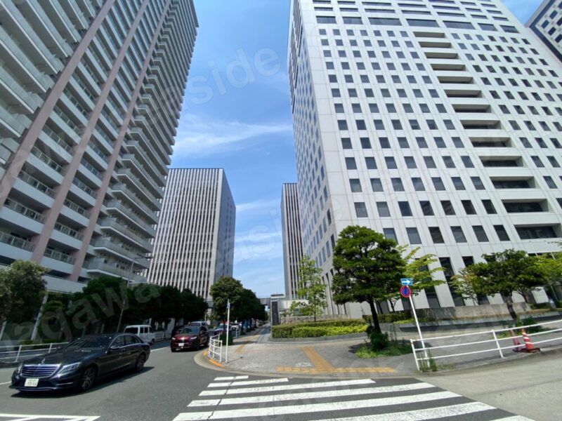 品川シーサイドの街並み