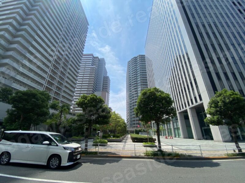 品川シーサイドの街並み