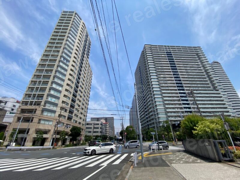 品川シーサイドの街並み