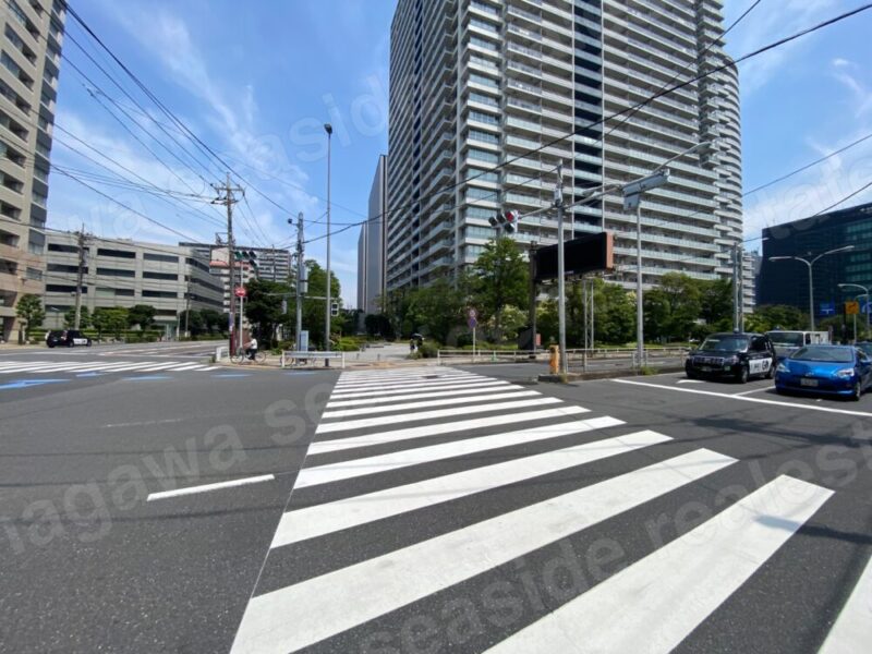 品川シーサイドの街並み