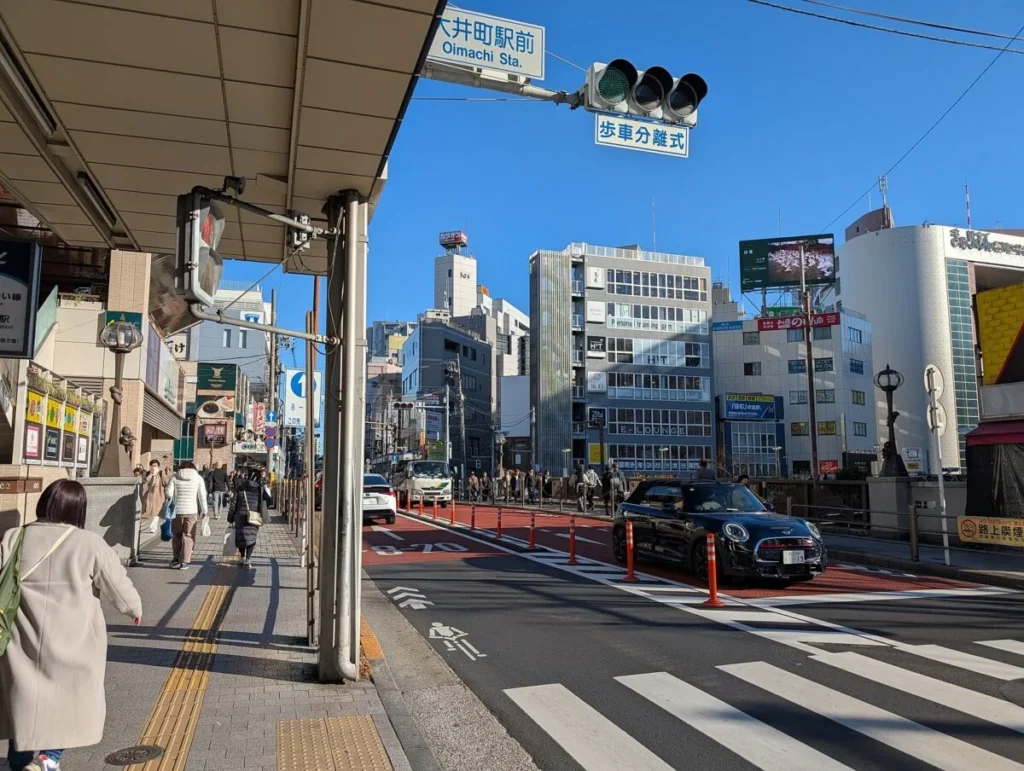 Walk around Oimachi station 